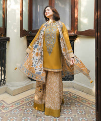 KHADDAR-3PC WITH KHADDAR PRINTED SHIRT & TROUSER-931