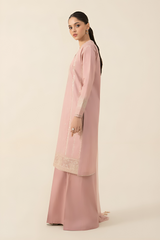 Dhanak 3PC Embroidered Shirt with Chiffon Embroidered Dupatta – ZC3133