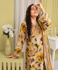Creation Khaddar 3PC with Khaddar Printed Shirt & Trouser – ZC910
