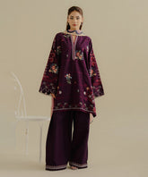 Lawn 3PC Embroidered Shirt with Digital Printed Jacquard Dupatta – ZC1406