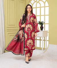 Creation Khaddar 3PC with Khaddar Printed Shirt & Trouser – ZC920
