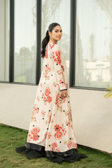 LULUSAR Luxe Silk 2PC Digital Printed Unstitched Dress – ZC853