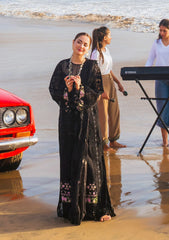 Elaf Dhanak 3PC Embroidered Suit with Organza Embroidered Dupatta – ZC163