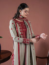 Lawn 3PC Embroidered Shirt with Organza Embroidered Dupatta – ZC1211