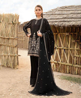 Maria B Lawn 3PC Embroidered Shirt with Embroidered Dupatta – ZC1077