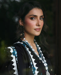 Dhanak 3PC Embroidered Shirt with Dhanak Embroidered Dupatta – ZC3345