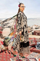 3PC Karandi Printed Shirt with Karandi Printed Dupatta and Trouser – ZC1708