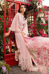3PC Printed Lawn Zarri Shirt with Voile Printed Dupatta – ZC1530