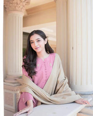 Dhanak 3PC Embroidered Ensemble – ZC1298