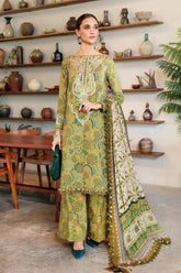 KHADDAR-3PC WITH KHADDAR PRINTED SHIRT & TROUSER-925