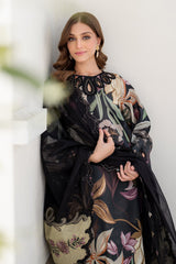 Karandi-3PC Digital Printed Shirt with Karandi Digital Printed Dupatta -1713