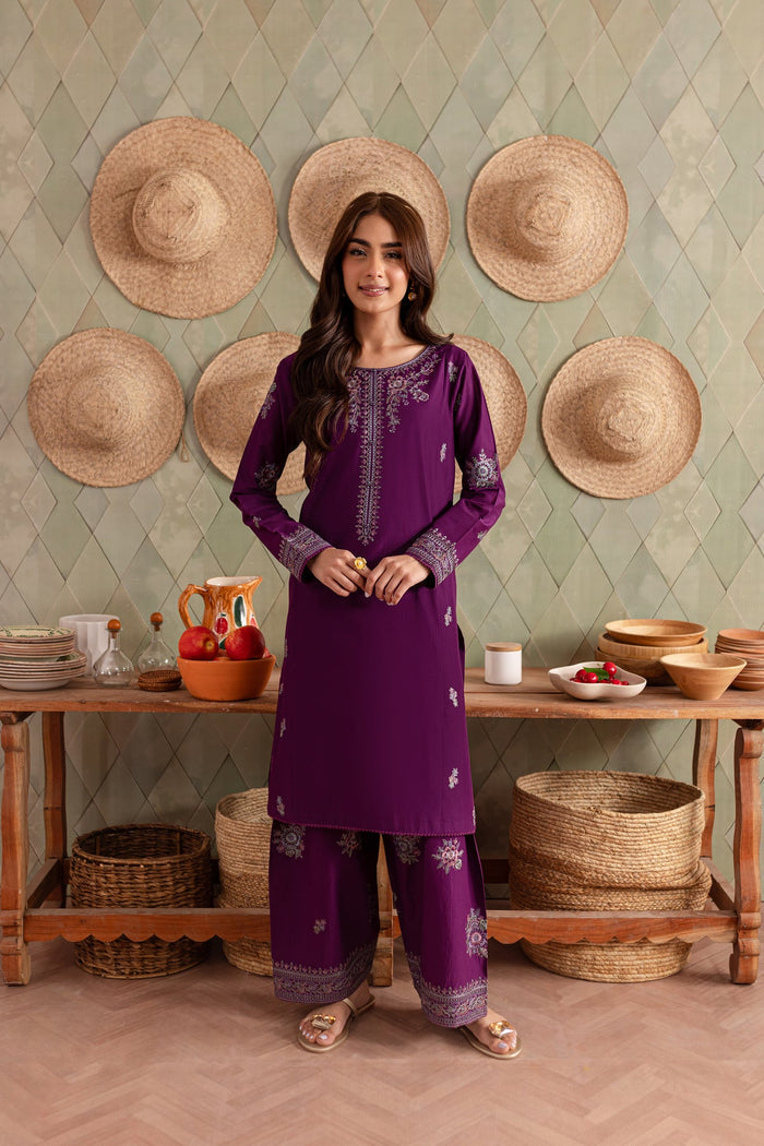 Dhanak 2PC Embroidered Ensemble – ZC290