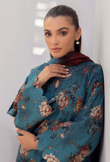 3PC Lawn Printed Shirt with Digital Printed Dupatta – ZC1617