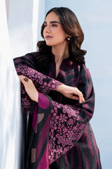 Baroque 3PC Karandi Printed Shirt with Karandi Printed Dupatta and Trouser – ZC1704