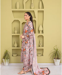 Creation Khaddar 3PC with Khaddar Printed Shirt & Trouser – ZC919