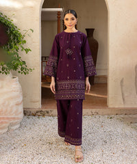 Dhanak 2PC Embroidered Ensemble – ZC3163