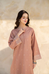 Dhanak 2PC Embroidered Suit – ZC3295