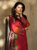 Dhanak 3PC Embroidered Shirt with Digital Printed Wool Shawl – ZC3350