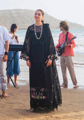 Elaf Dhanak 3PC Embroidered Suit with Organza Embroidered Dupatta – ZC163