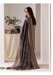 SOBIA NAZIR 3PC Dhanak Embroidered Shirt with Digital Printed Shawl & Trouser – ZC692