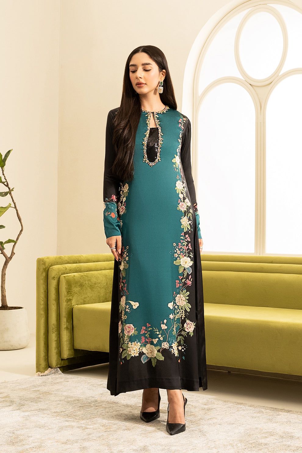 Lulusar Silk 3PC Digital Printed – ZC868