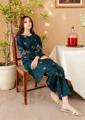 BATIK Dhanak Luxe 2PC Embroidered Unstitched Dress – ZC112