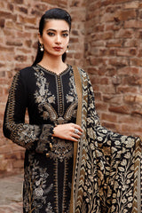 Lawn 3PC Embroidered Shirt with Digital Printed Jacquard Dupatta – ZC1171