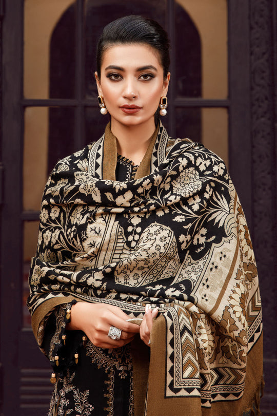 Lawn 3PC Embroidered Shirt with Digital Printed Jacquard Dupatta – ZC1171